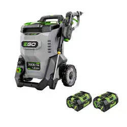 EGO Power+ HPW3204 3200 psi Battery 1.2 gpm Pressure Washer Kit (Battery & Charger) W/ (2) 6AH BATTERIES